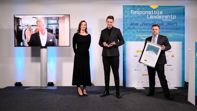 Hugo Boss, RWE und BMW für Nachhaltigkeit ausgezeichnet - Green Ranking Champion ist hugo Boss - Quelle: Dirk Beichert BusinessPhoto